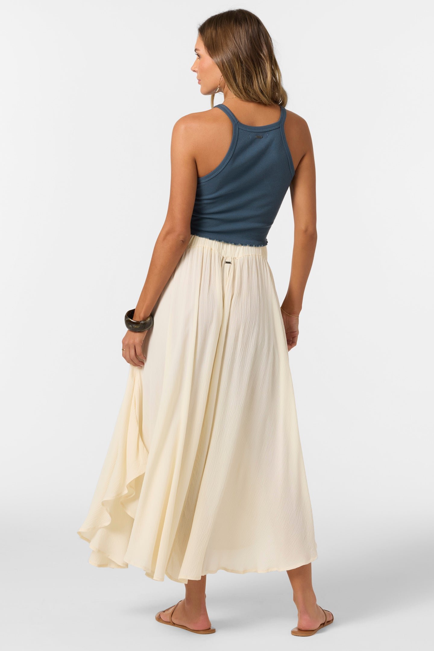 SOLID MAXI SKIRT - Image 7